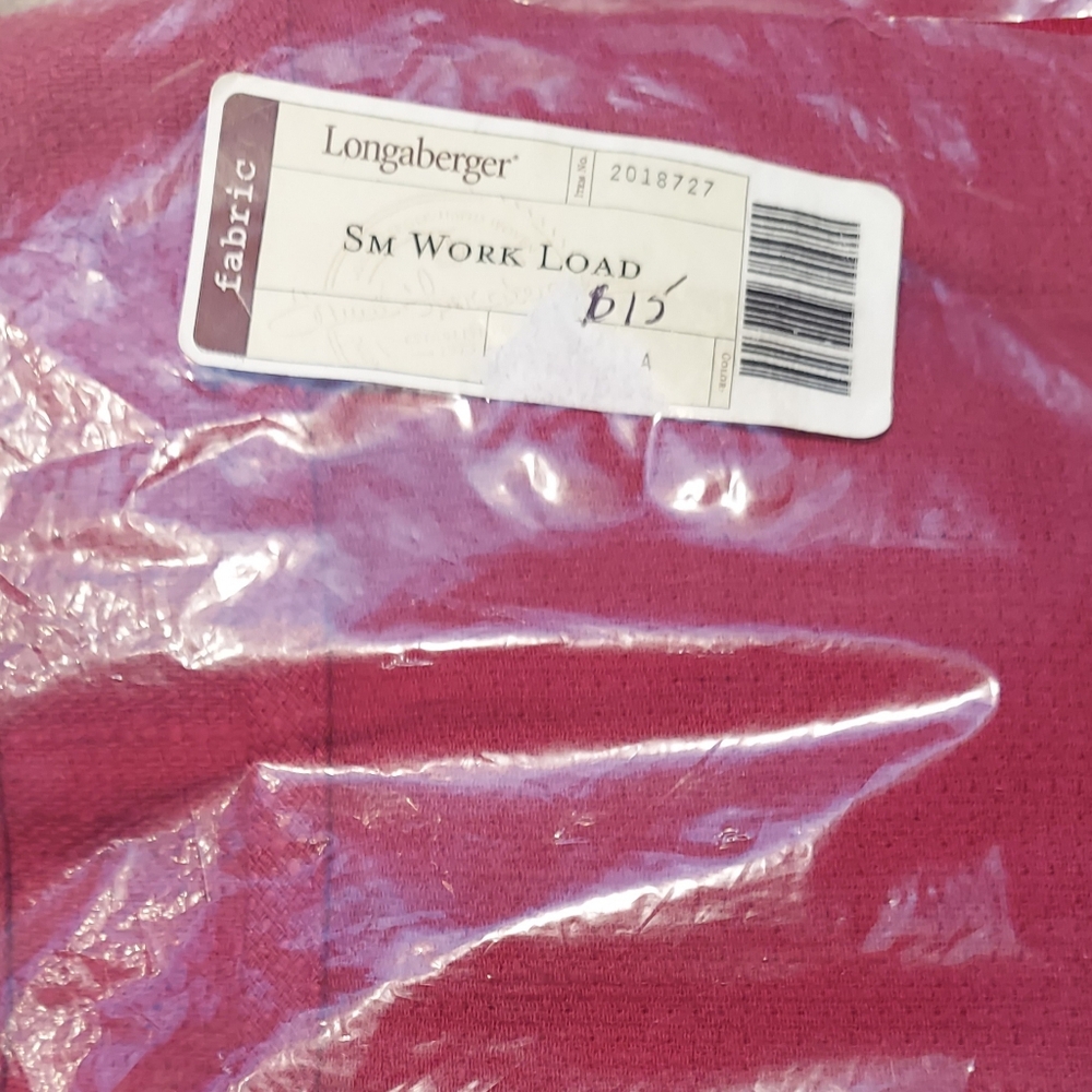 Longaberger Paprika Small Work Load Liner L